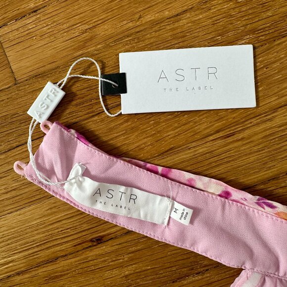 NWT ASTR Ambretta Floral Halter Midi Dress - Picture 8 of 11